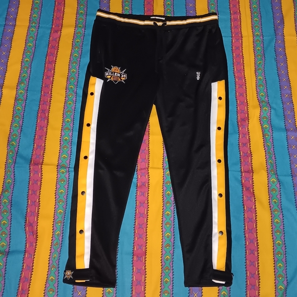 Big 3 Team Game Issued Killer 3s Tearaway Basketball Jersey Shoot Around Pants